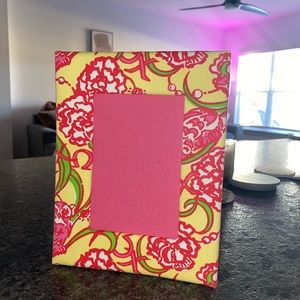Lilly Pulitzer- Chi Omega photo frame